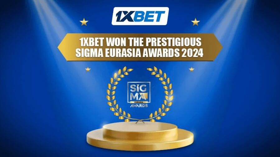 1xBet recibe premio a mejor casino móvil en SiGMA Eurasia Awards 2024