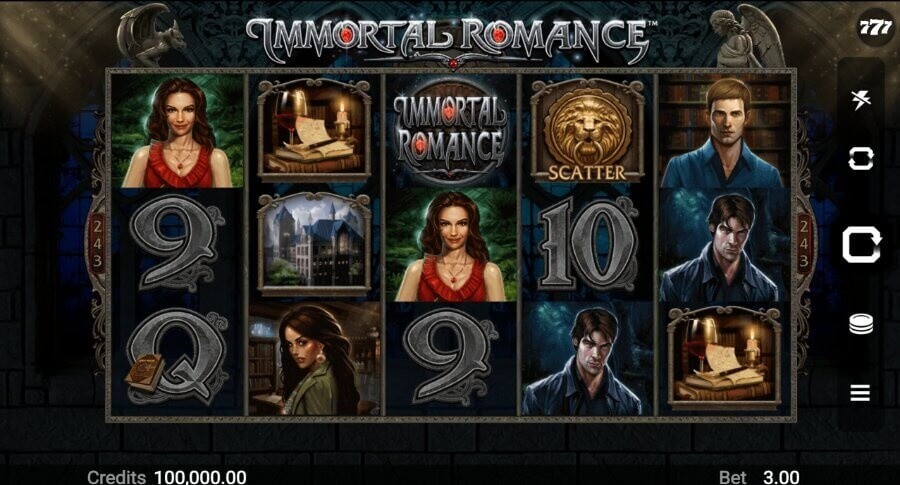 Mejores tragamonedas en Chile - Immortal Romance