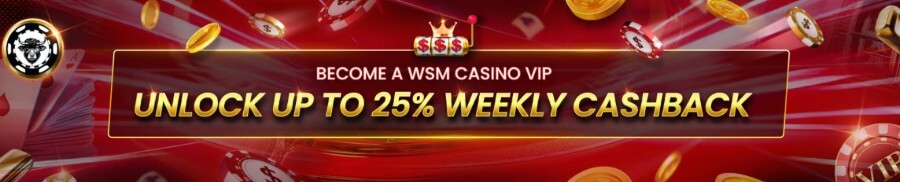 Cashbacks WSM Casino