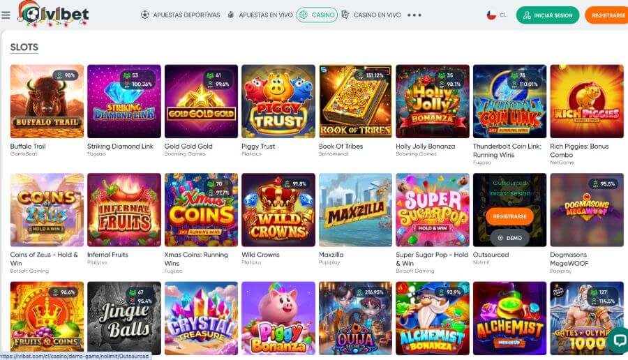 Tragamonedas IviBet casino